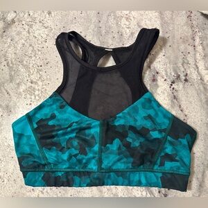 Lululemon Mesh high neck sports bar|Size 6